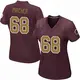 Game Women's Max Pircher Washington Commanders Burgundy Alternate Jersey