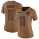 Limited Brown Women's Alex Smith Washington Commanders 2023 Salute To Service Jersey